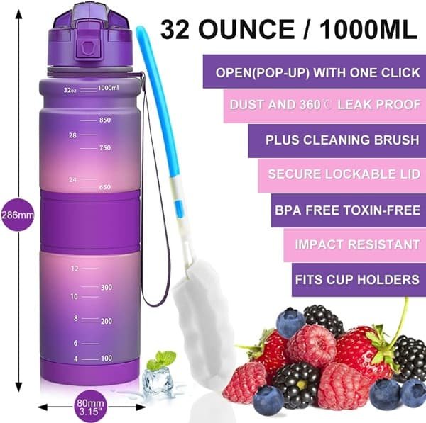 botella plastico para infusiones