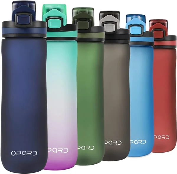 botellas de agua reutilizables
