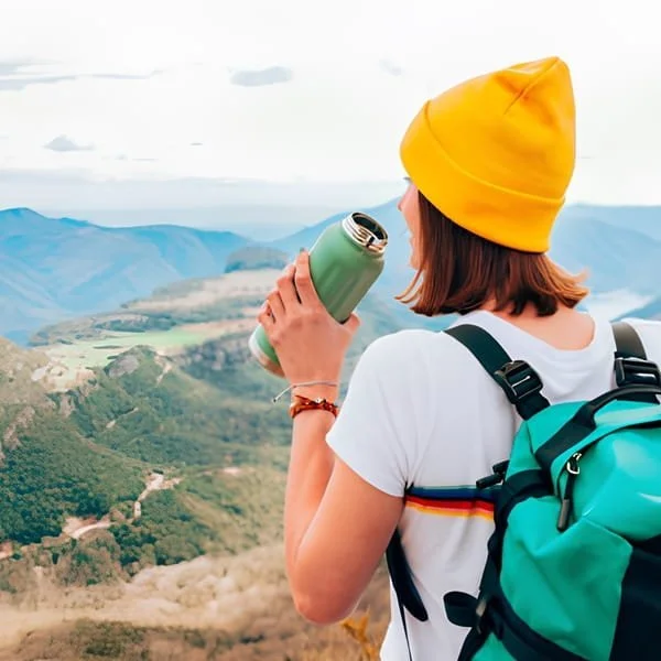 botellas de agua reutilizables