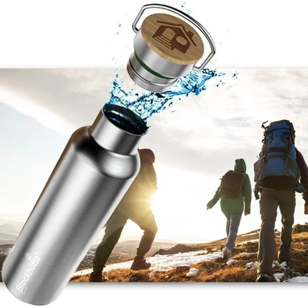 botella reutilizable acero inoxidable